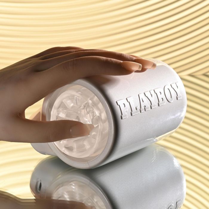 Masturbador Masculino Playboy Playboy Blanco 10 Masturbador Masculino Playboy Playboy Blanco 10