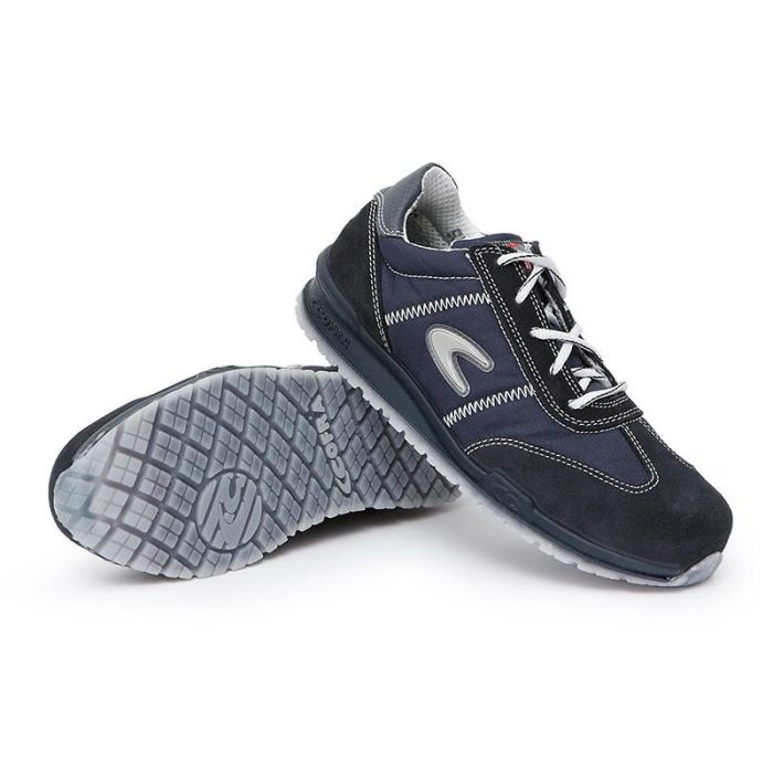 Cofra Brusoni S1P SRC Zapato Seguridad Puntera Aluminio 200J, Plantilla Antiperforación No Metálica, Transpirable, Tallas 36-47