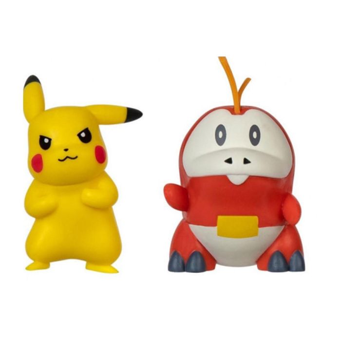Jazwares Pokemon Pack Doble Generación IX con Pikachu y personajes iniciales Fuecoco, Quaxley o Sprigatito 2 Jazwares Pokemon Pack Doble Generación IX con Pikachu y personajes iniciales Fuecoco, Quaxley o Sprigatito 2