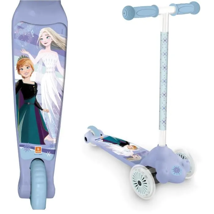 Mondo LA REINA DE LAS NIEVE Twist & Roll Scooter - Disney Niña 3 Ruedas Metálico PU 4 Mondo LA REINA DE LAS NIEVE Twist & Roll Scooter - Disney Niña 3 Ruedas Metálico PU 4