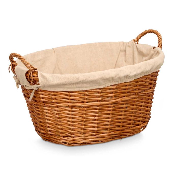 Cesto Asas Grd Mimbre Ovalado Kipit 60X35CM (6 Unidades) 1 Cesto Asas Grd Mimbre Ovalado Kipit 60X35CM (6 Unidades) 1