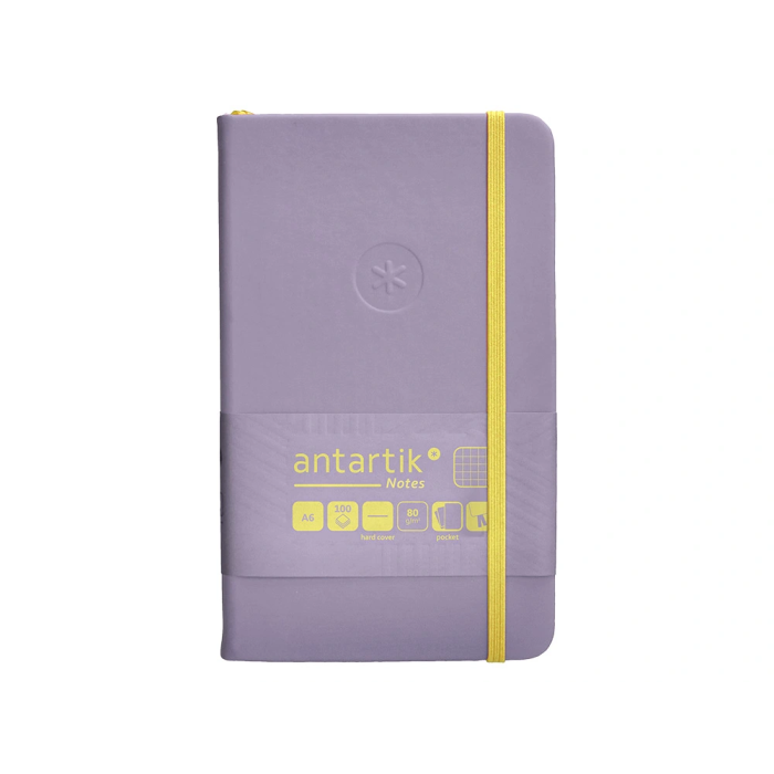 Antartik Cuaderno A6 Tapa Dura Hojas Cuadriculadas Morado y Amarillo 100 Hojas 80gr FSC 1 Antartik Cuaderno A6 Tapa Dura Hojas Cuadriculadas Morado y Amarillo 100 Hojas 80gr FSC 1
