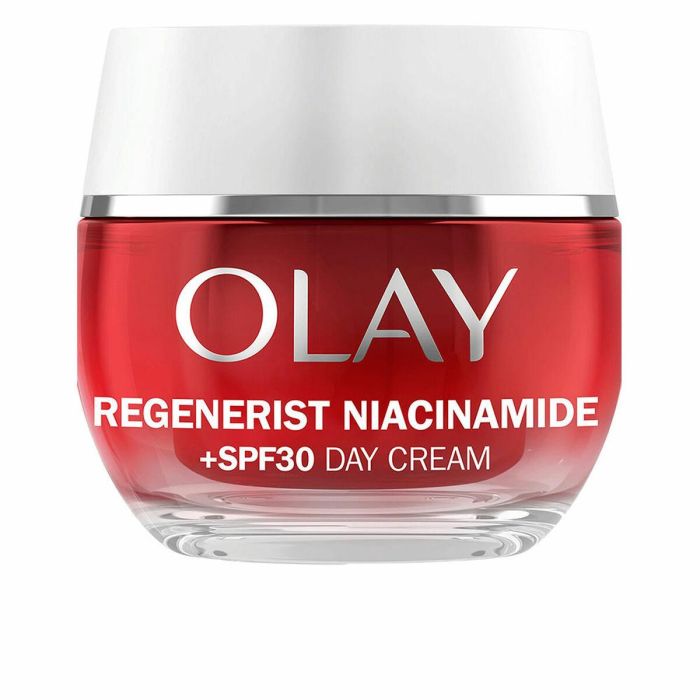 Olay NIACINAMIDA24 + VITAMINA E Crema Hidratante Día SPF30 Anti-Manchas & Anti-Arrugas Piel Suave y Renovada 50 ml