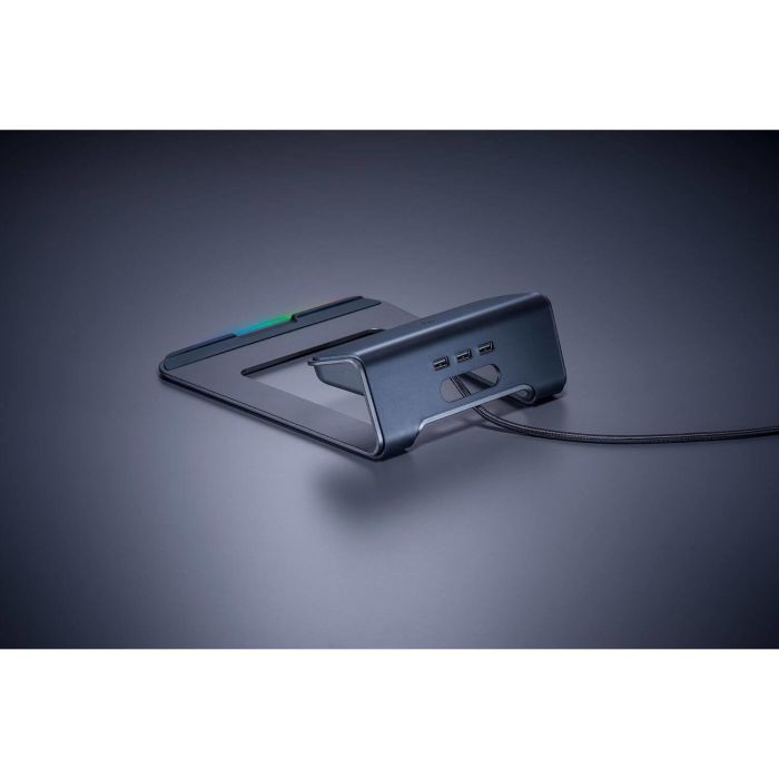 Razer RC21-01110200-R3M1 Soporte para Ordenador Portátil Negro Aluminio 33 cm (13") 38,1 cm (15") 2
