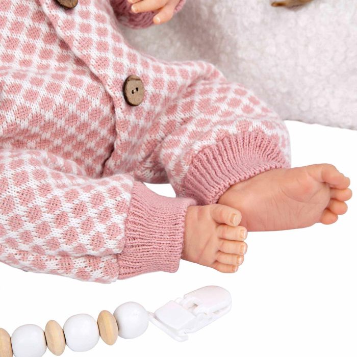 Muñecas Arias Muñeca Reborn Manuela con bolso y cojín, 40 cm, cuerpo blando, para niños +3 años 3 Muñecas Arias Muñeca Reborn Manuela con bolso y cojín, 40 cm, cuerpo blando, para niños +3 años 3