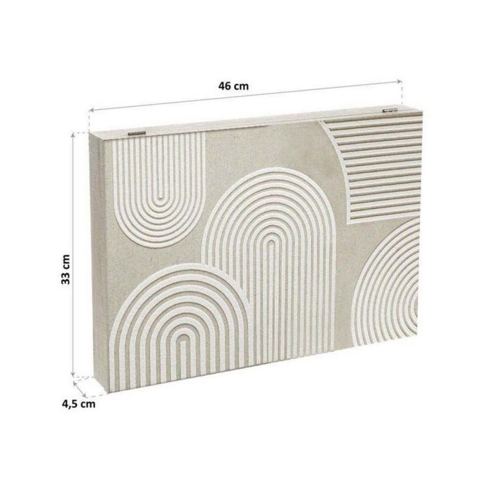 Versa Cubrecontador Flarey 46x33 cm, Madera MDF y Papel 3 Versa Cubrecontador Flarey 46x33 cm, Madera MDF y Papel 3