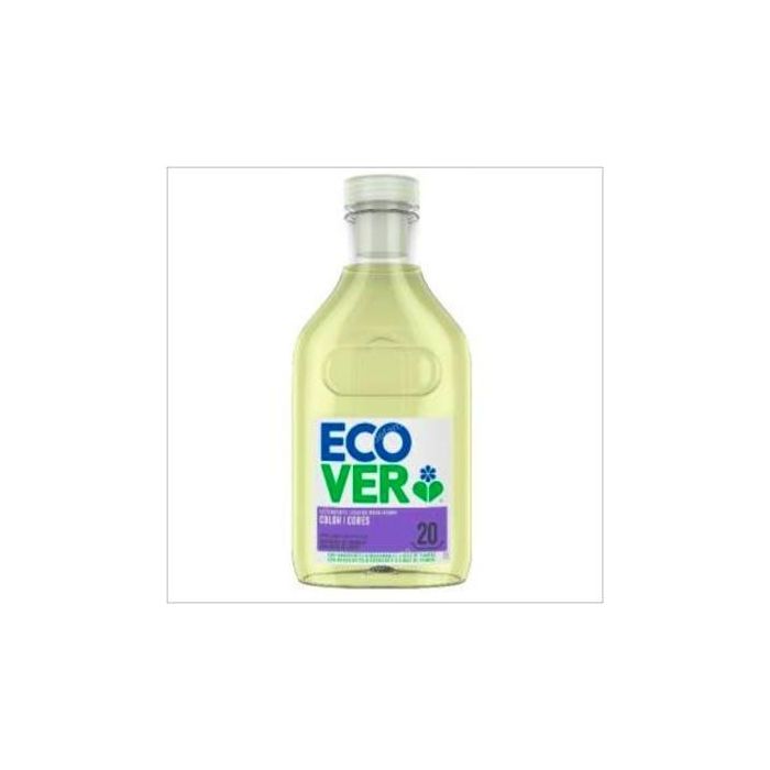 Ecover Detergente Líquido Prendas de Color 1L Eco Vegan, Biodegradable, Dermatológicamente Testado, Botella 100% Reciclada