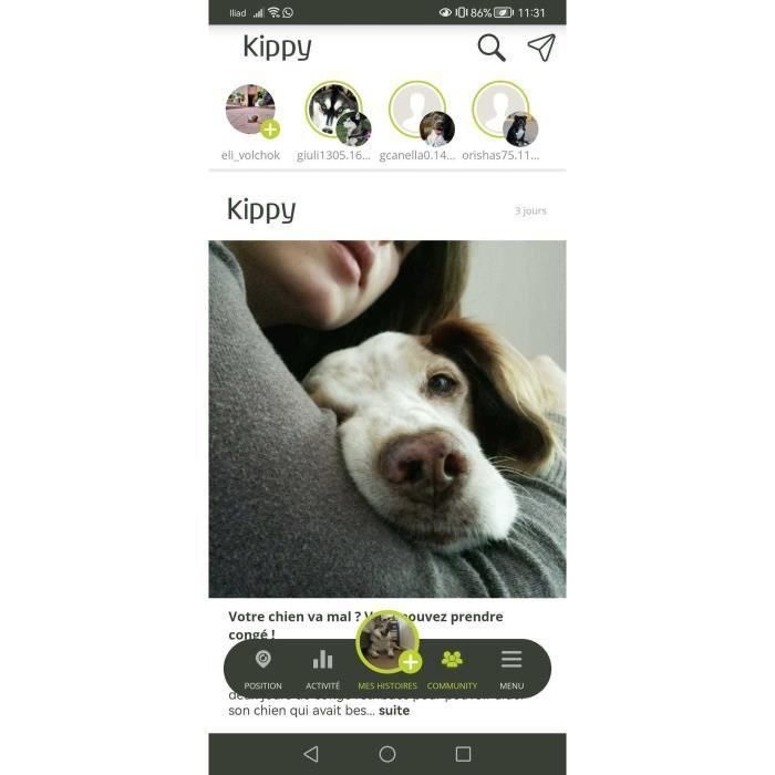Localizador GPS - KIPPY - EVO - Amarillo Limón 4 Localizador GPS - KIPPY - EVO - Amarillo Limón 4