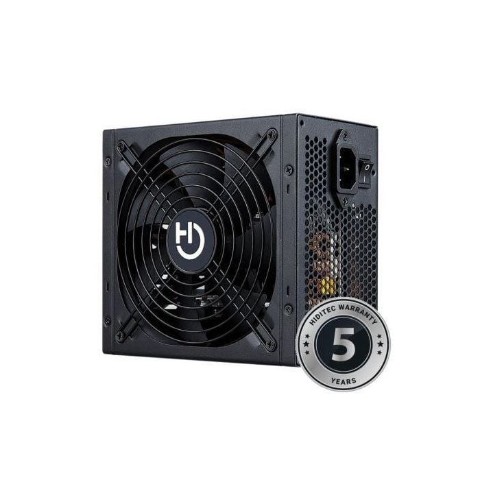 Hiditec BZ750 80Plus Bronze unidad de fuente de alimentación 750 W 20+4 pin ATX ATX Negro Hiditec BZ750 80Plus Bronze unidad de fuente de alimentación 750 W 20+4 pin ATX ATX Negro