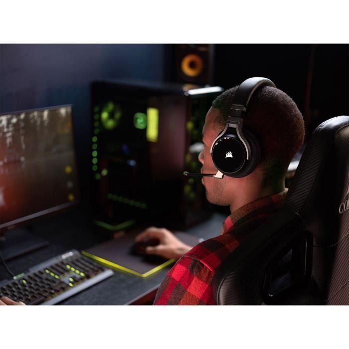 CORSAIR Gamer Headset VIRTUOSO RGB Inalámbrico Negro (CA-9011185-EU) 4 CORSAIR Gamer Headset VIRTUOSO RGB Inalámbrico Negro (CA-9011185-EU) 4