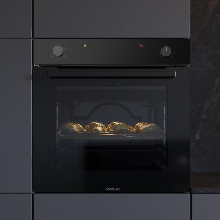 Cecotec Horno Eléctrico Bolero Hexa C126400 Glass Black 80 L 2800 W Clase A 6 Cecotec Horno Eléctrico Bolero Hexa C126400 Glass Black 80 L 2800 W Clase A 6