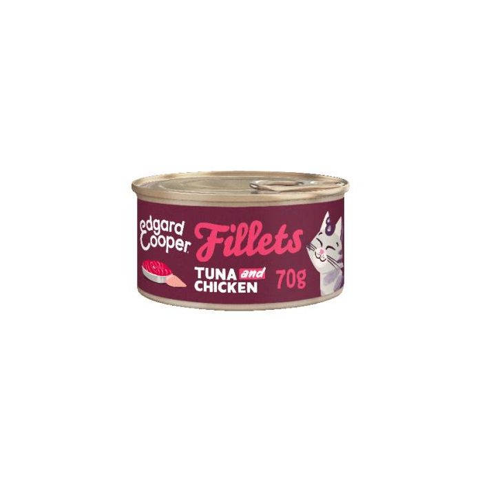 Feline Filetes Atun Y Pollo Lata 24x70 gr