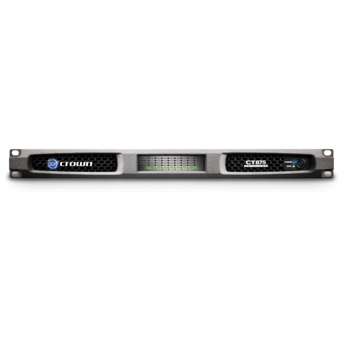 Crown Amplificador de Potencia de Ocho Canales 75W @ 4? con Tecnología DriveCore 0 Crown Amplificador de Potencia de Ocho Canales 75W @ 4? con Tecnología DriveCore 0
