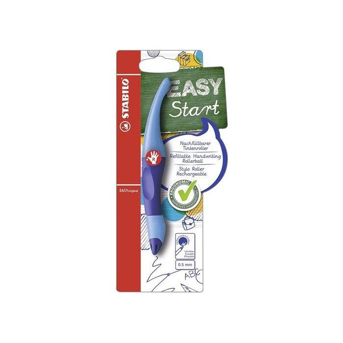Roller T.Liq. Stabilo Easy Original Para Diestros Cuerpo Azul-Azul