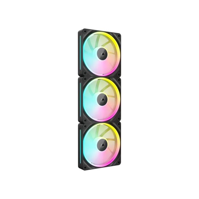 Corsair CO-9051026-WW Ventilador 12 cm Negro, Rodamiento de Levitación Magnética, 3 Piezas Corsair CO-9051026-WW Ventilador 12 cm Negro, Rodamiento de Levitación Magnética, 3 Piezas