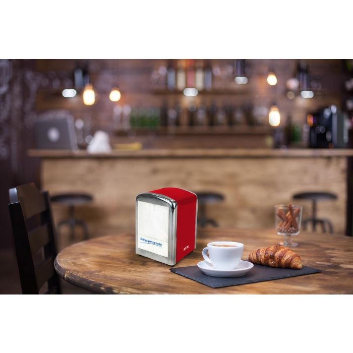 My Bar Servilletero Hostelería Dec 9,9 cm (ancho) x 14,6 cm (alto) x 11,3 cm (largo) (12 Unidades)