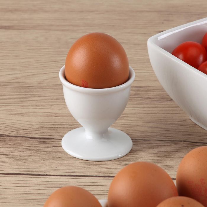 Soporte para huevos VERSA, porcelana, 5.3x5.7x5.3 cm (6 Unidades) 1 Soporte para huevos VERSA, porcelana, 5.3x5.7x5.3 cm (6 Unidades) 1