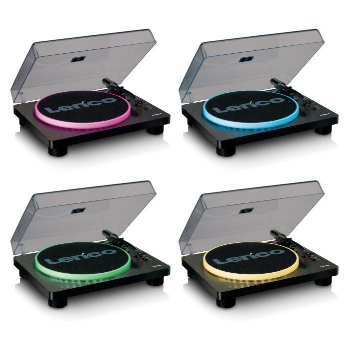 Lenco LS-50LED schwarz Tocadiscos de tracción por correa con reproducción MP3, Manual, Negro, Plástico, Madera, 33, 45, 78 RPM Lenco LS-50LED schwarz Tocadiscos de tracción por correa con reproducción MP3, Manual, Negro, Plástico, Madera, 33, 45, 78 RPM