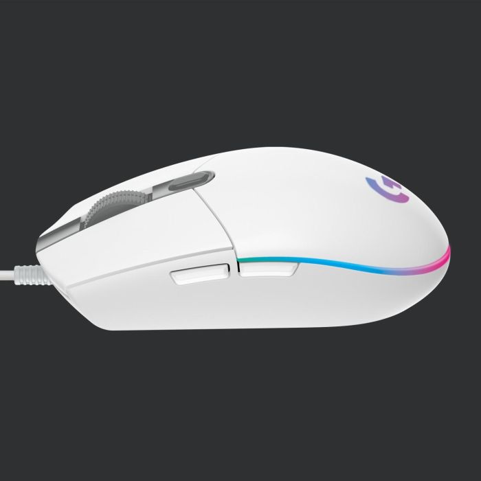 Logitech G203 Lightsync Ratón Gaming Blanco 1 Logitech G203 Lightsync Ratón Gaming Blanco 1