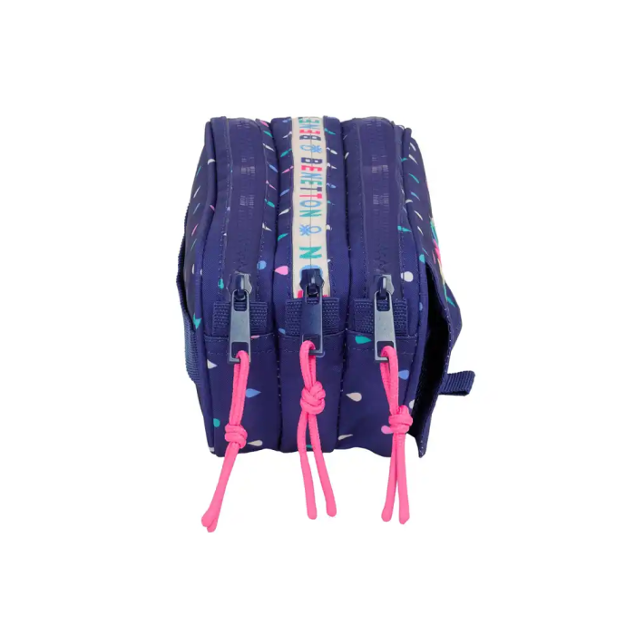 Safta Portatodo Triple Big Benetton "Drop" 21,5x10x8cm 2