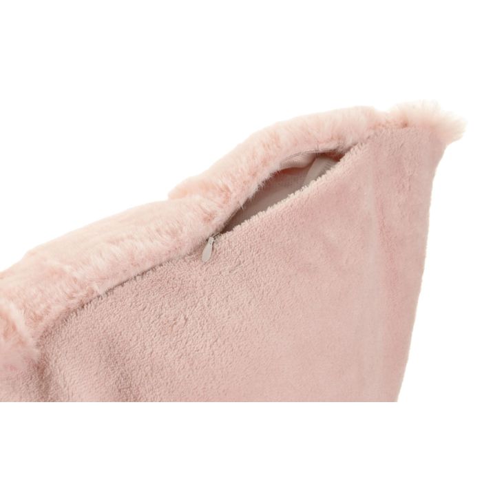 Cojin Urban DKD Home Decor Rosa Palo 45 x 45 cm (2 Unidades) 3
