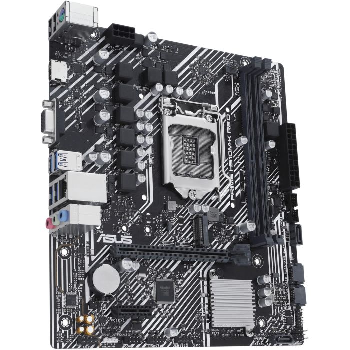 ASUS PRIME H510M-K R2.0 Placa Base Intel LGA 1200 DDR4 para Celeron, Core i3/i5/i7/i9, Pentium Gold 3