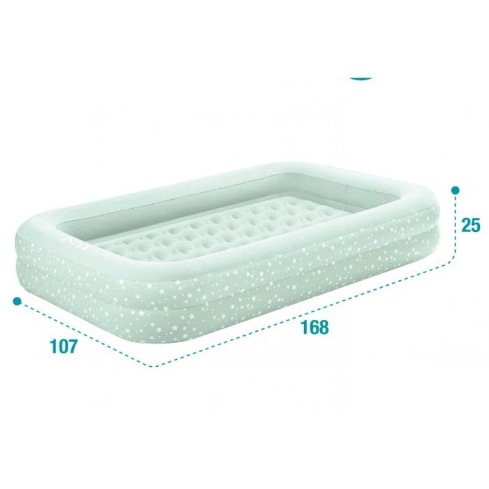 Colchón Hinchable Intex Junior 107 x 25 x 168 cm (3 Unidades) 1 Colchón Hinchable Intex Junior 107 x 25 x 168 cm (3 Unidades) 1