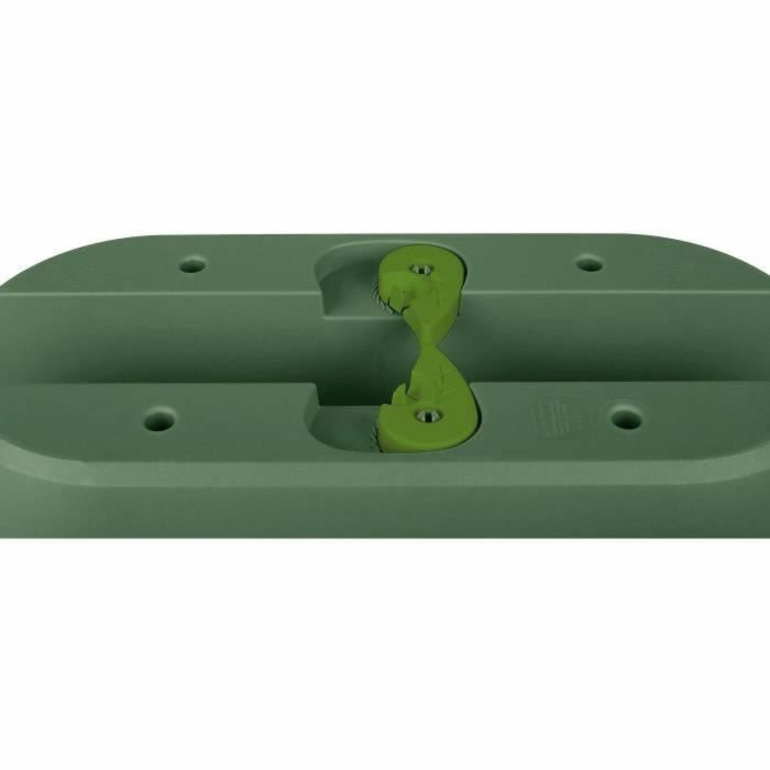 Maceta EDA Verde Plástico Oval Moderno 1 Maceta EDA Verde Plástico Oval Moderno 1