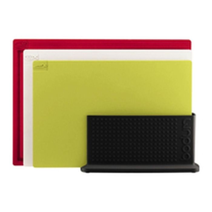 Bodum BOD0699965099633 Tabla de Cortar con Soporte Set Bistro - Colores Surtidos 4 Bodum BOD0699965099633 Tabla de Cortar con Soporte Set Bistro - Colores Surtidos 4