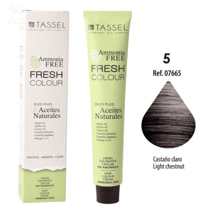 Eurostil Fresh colour crema colorante sin amoniaco castaño claro Eurostil Fresh colour crema colorante sin amoniaco castaño claro