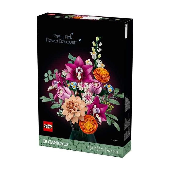 Lego Ramo Flores Fantasía En Rosa 1 Lego Ramo Flores Fantasía En Rosa 1