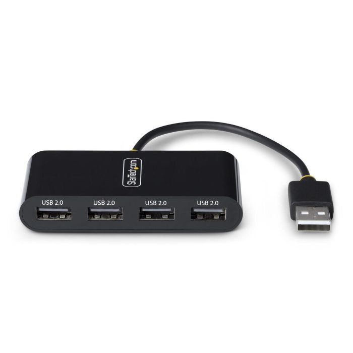 StarTech.com Interface Hub USB 2.0 480 Mbit/S Black