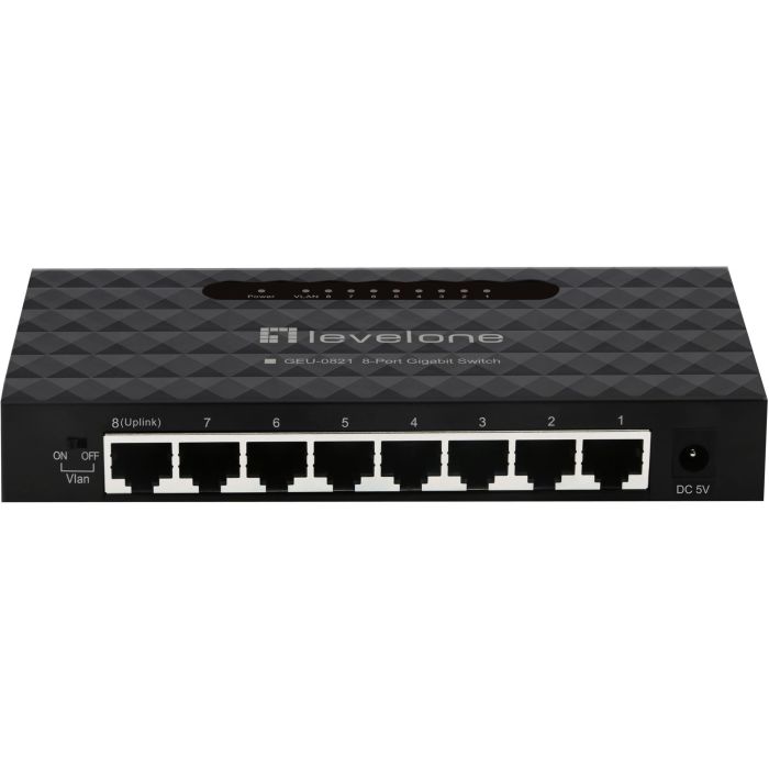 Switch 8x GE GEU-0821 Kunststoff 1