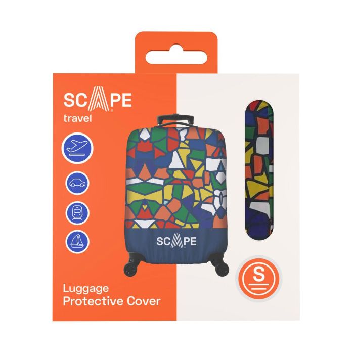 Scape Travel funda protectora de maleta talla S multicolor 1 Scape Travel funda protectora de maleta talla S multicolor 1