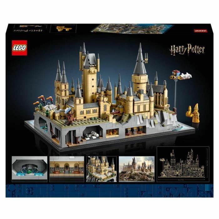 Lego Harry Potter 76419 Castillo y terrenos de Hogwarts, Edificio Modelo para Adultos, Lugares Icónicos 1