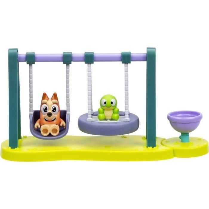 Zona de juegos - BLUEY - Bingo y Tortuga Bebé - Mini parque - Columpios incluidos 1 Zona de juegos - BLUEY - Bingo y Tortuga Bebé - Mini parque - Columpios incluidos 1