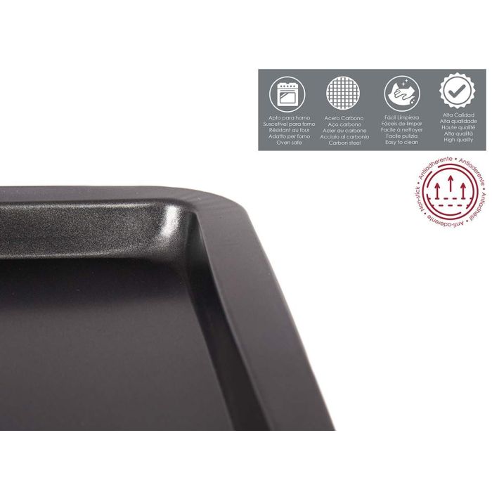Bandeja Rectangular Metal 38Cm Kinvara (24 Unidades) 3 Bandeja Rectangular Metal 38Cm Kinvara (24 Unidades) 3