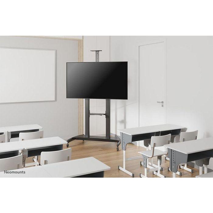 Neomounts Mobile Monitor/Tv Floor Stand For 60-100" Screen, Height Adjustable - Black 12 Neomounts Mobile Monitor/Tv Floor Stand For 60-100" Screen, Height Adjustable - Black 12