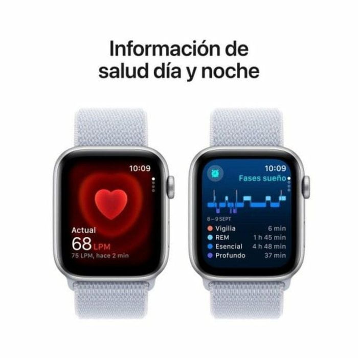 Smartwatch Apple Watch SE 1,78" Azul Plateado Ø 44 mm 4