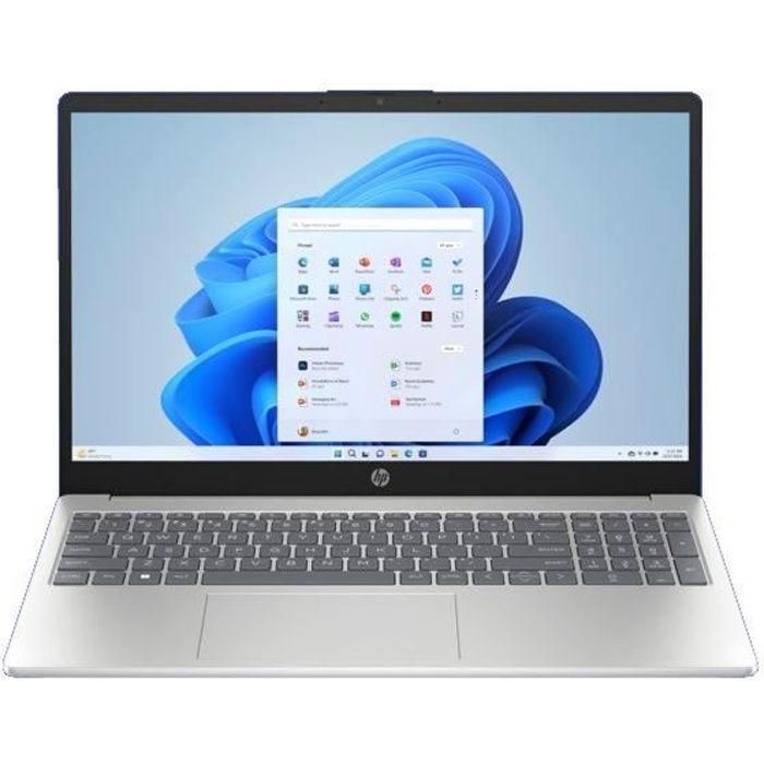 HP 15-fc0043nf Portátil Windows 11, Ryzen 3-7320U, 8 GB RAM, 512 GB SSD, Pantalla FHD IPS 15.6", Teclado AZERTY HP 15-fc0043nf Portátil Windows 11, Ryzen 3-7320U, 8 GB RAM, 512 GB SSD, Pantalla FHD IPS 15.6", Teclado AZERTY