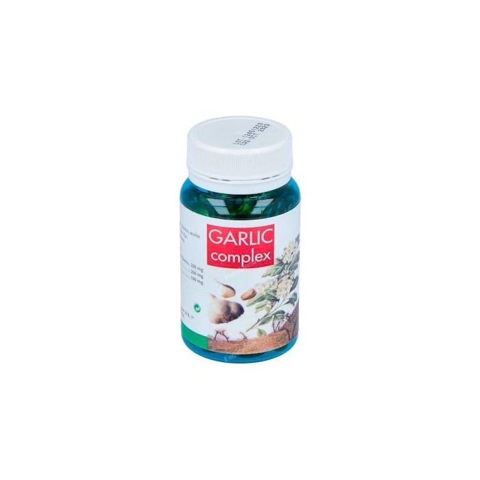 ESPADIET Garlic Complex Ajo, Espino y Olivo para Salud Cardiovascular 90 Cápsulas