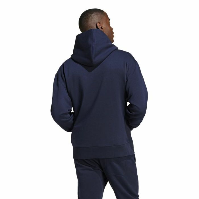 Sudadera con Capucha Hombre Adidas All Szn Fleece Hoodie Azul XL 2 Sudadera con Capucha Hombre Adidas All Szn Fleece Hoodie Azul XL 2