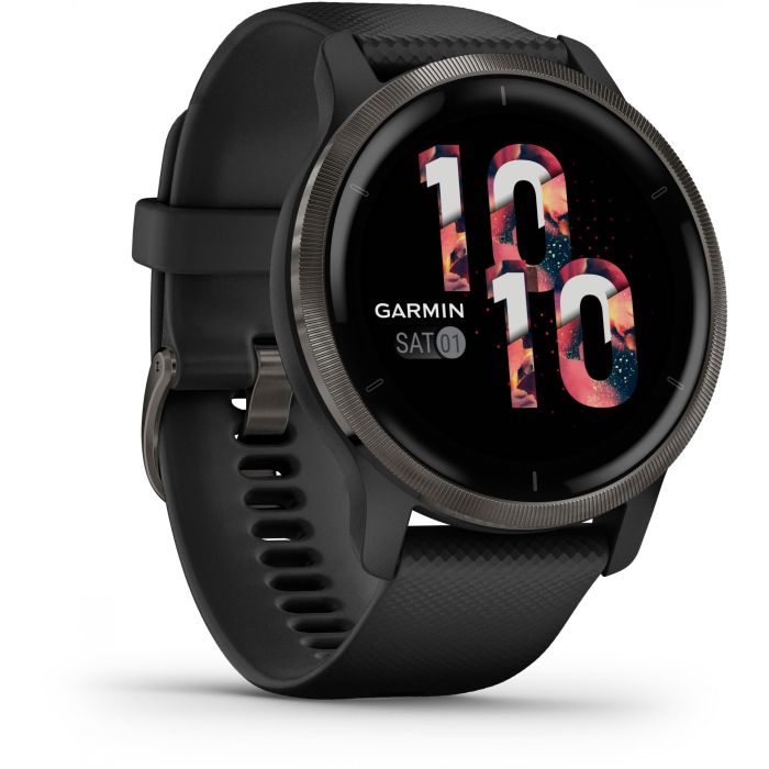 Garmin Venu 2 Smartwatch GPS 45mm, Reloj Inteligente Fitness con Música, Pagos y Monitor de Salud, Color Negro 44 Garmin Venu 2 Smartwatch GPS 45mm, Reloj Inteligente Fitness con Música, Pagos y Monitor de Salud, Color Negro 44