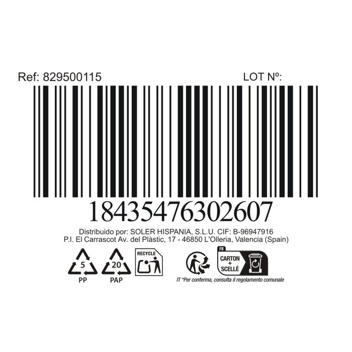 La Mediterranea Set 2 Tazas Café con Leche 21Cl Napoli Diamond (36 Cajas) 3