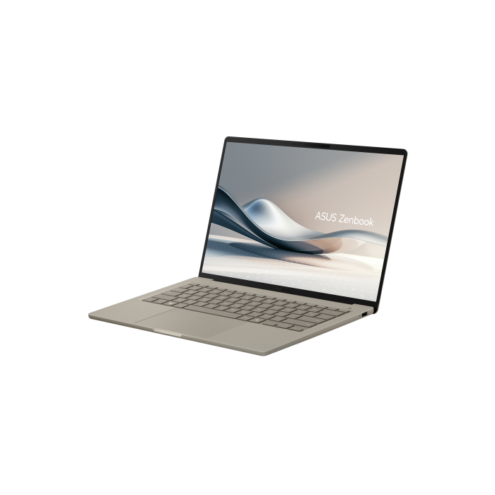 ASUS Zenbook A14 OLED UX3407QA-QD283W Copilot+ PC - Ordenador Portátil 14" WUXGA (Qualcomm Snapdragon X (X1-26-100), 32GB RAM, 1TB SSD, Adreno GPU, Windows 11 Home) Beige Zabriskie - Teclado QWERTY español 7 ASUS Zenbook A14 OLED UX3407QA-QD283W Copilot+ PC - Ordenador Portátil 14" WUXGA (Qualcomm Snapdragon X (X1-26-100), 32GB RAM, 1TB SSD, Adreno GPU, Windows 11 Home) Beige Zabriskie - Teclado QWERTY español 7