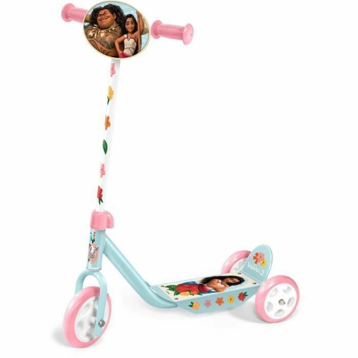Disney Vaiana Patinete de 3 Ruedas para Niños 3+ Años, Superficie Antideslizante, Manillar Ajustable, Soporta 50 kg 4 Disney Vaiana Patinete de 3 Ruedas para Niños 3+ Años, Superficie Antideslizante, Manillar Ajustable, Soporta 50 kg 4