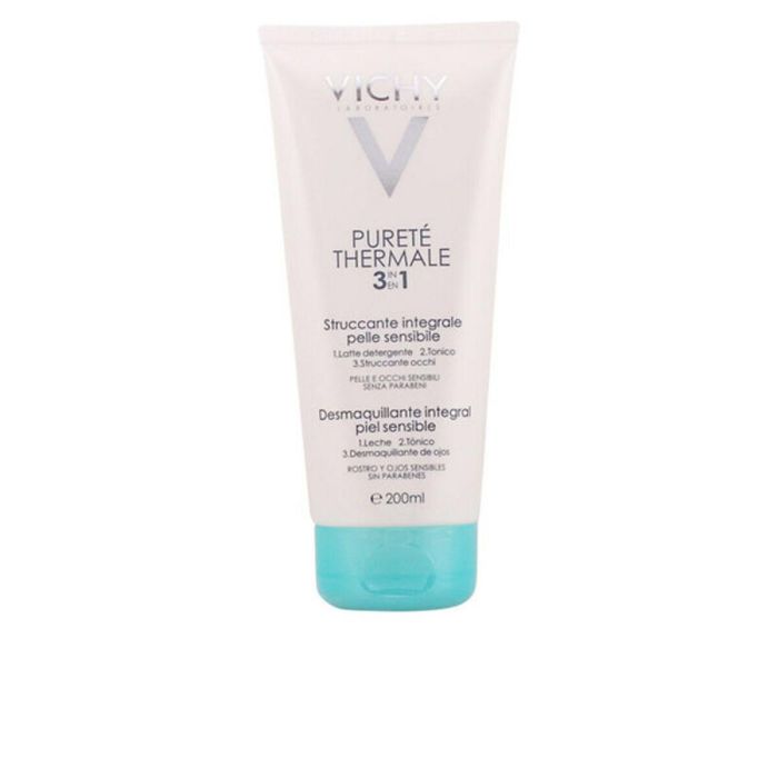 Leche Desmaquillante Facial Vichy Pureté Thermale 3 en 1 1 Leche Desmaquillante Facial Vichy Pureté Thermale 3 en 1 1