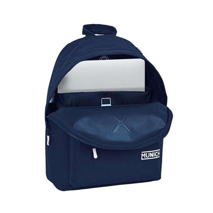 Safta Mochila para portátil Munich Basic 14,1" Marino 31x41x16 1