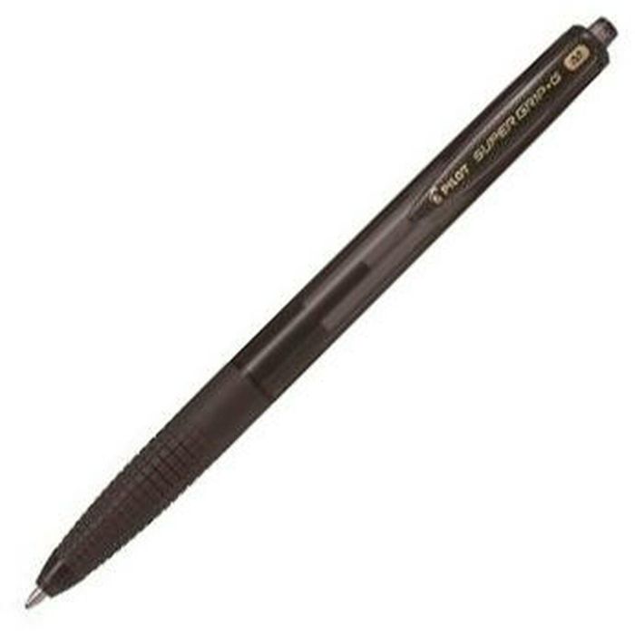 Bolígrafo Pilot Supergrip G Negro 0,4 mm 1 mm (12 Unidades) 1 Bolígrafo Pilot Supergrip G Negro 0,4 mm 1 mm (12 Unidades) 1