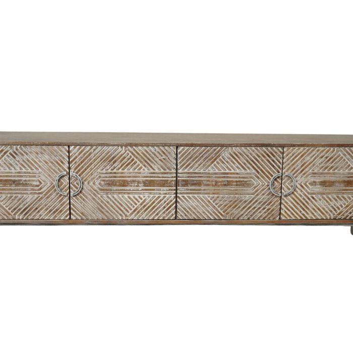 DKD Home Decor Mueble TV Mango Blanco Decapado Classy 25 180 x 40 x 50 cm 1 DKD Home Decor Mueble TV Mango Blanco Decapado Classy 25 180 x 40 x 50 cm 1
